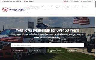 Dale Howard Auto Center of Waverly website
