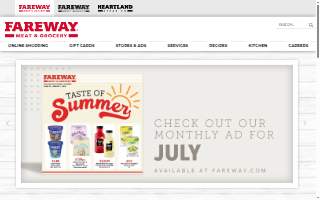 Fareway Meat and Grocery of Waverly website