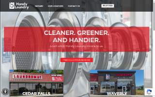 Handy Laundry website