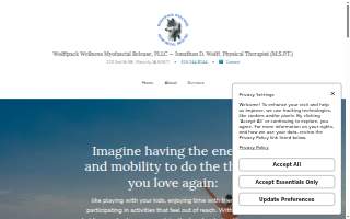 Wolffpack Wellness Myofascial Release, PLLC website