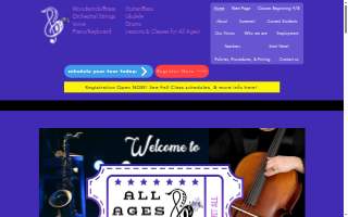 All Ages Music School website