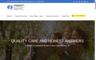 Ashworth Chiropractic, Physical Therapy and Acupuncture website