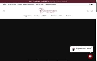 Christopher's Fine Jewelry of West Des Moines website