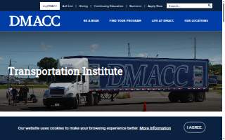 DMACC Transportation Institute of West Des Moines website