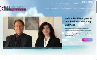 Greenberg Law, PLLC website
