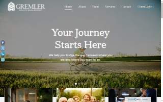 Gremler Wealth Management of West Des Moines website