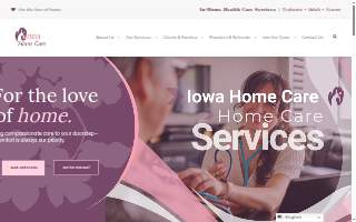 Iowa Home Care website