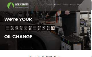 LOF Xpress™ Oil Change – Waukee of West Des Moines website