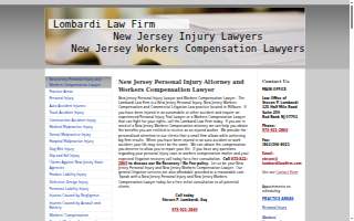 Lombardi Law Firm website