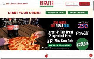 Rosati's Pizza of West Des Moines website
