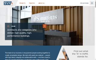 SVPA Architects Inc. website
