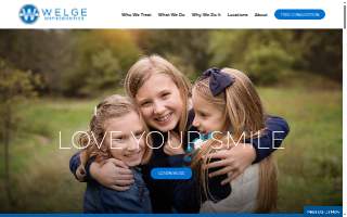 Welge Orthodontics website
