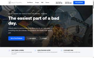 Willis Collision Center website