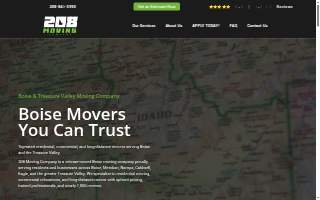 208 Moving Company website