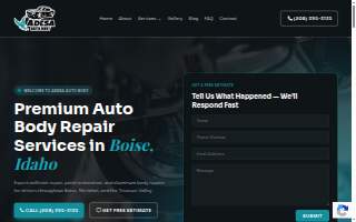 Adesa Auto Body - Boise website