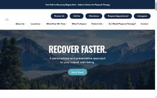 Ascend Physical Therapy - SE Boise website