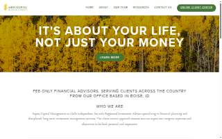 Aspen Capital Management website