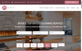 Boise Cleaning Fairy website