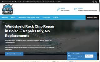 Boise Glass Repair website