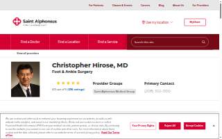 Christopher Hirose MD website