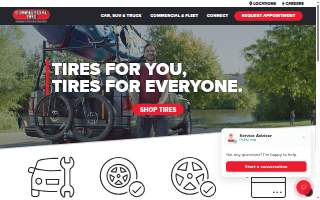 Commercial Tire of Boise website