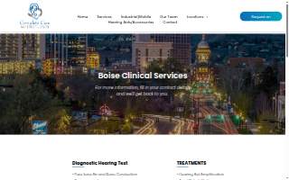 Complete Care Audiology website