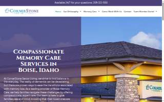 CornerStone Senior Living website