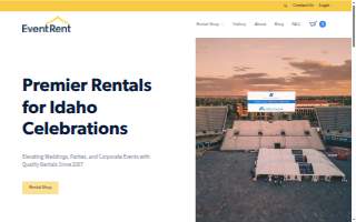EventRent of Meridian website