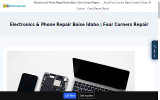 Four Corners Repair Center website