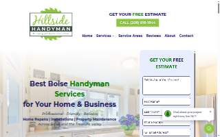Hillside Handyman website