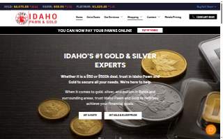 Idaho Pawn & Gold, Carat 24 of Eagle website