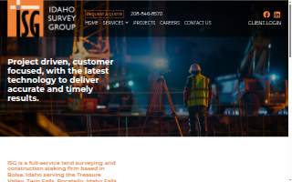 Idaho Survey Group website