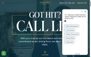 Litster Frost Injury Lawyers website