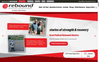Rebound Physical Therapy - Boise website