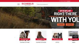 Scheels website
