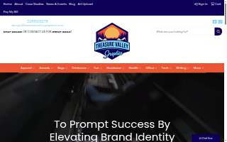 Treasure Valley Graphics website