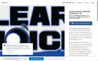 Clear Choice Window Cleaning, Inc website