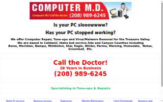 Computer MD LLC website