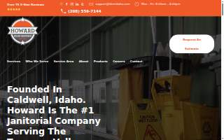 Howard Building Maintenance website