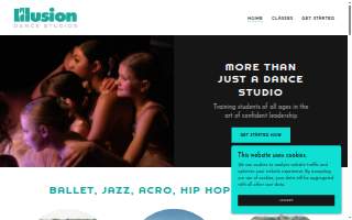 Illusion Dance Studios of Caldwell website