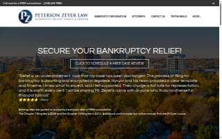 Peterson Zeyer Law of Caldwell website