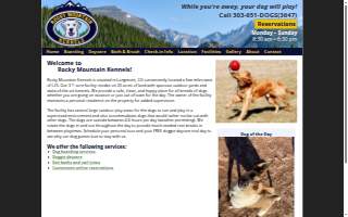 Rocky Mountain Kennels of Caldwell website