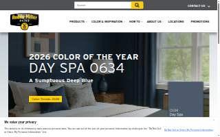 Rodda Paint Co. - Caldwell website