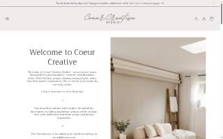 Coeur Creative Studio website