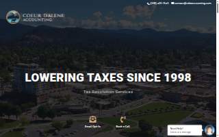 Coeur d'Alene Tax Resolution website