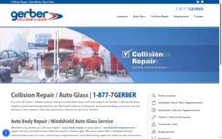 Gerber Collision & Glass of Clawson website