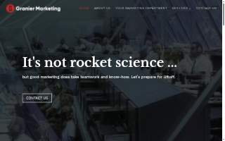 Granier Marketing website