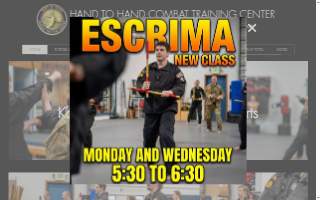 Hand to Hand Combat Training Center website