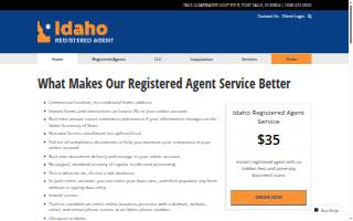 Idaho Registered Agent website