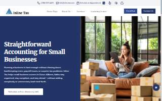 Inline Tax Inc. website